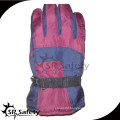 SRSAFETY red water-proof cloth sports coloful winter gloves